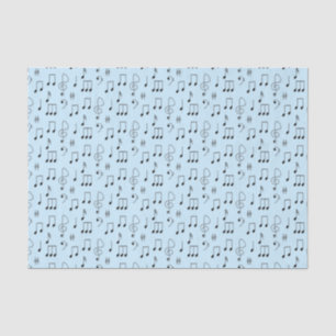 Papier Mousseline Bleu juste noté