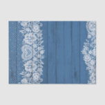 Papier Mousseline Bleu Rustique Bois & Blanc dentelle dentelle lacy<br><div class="desc">Papier</div>