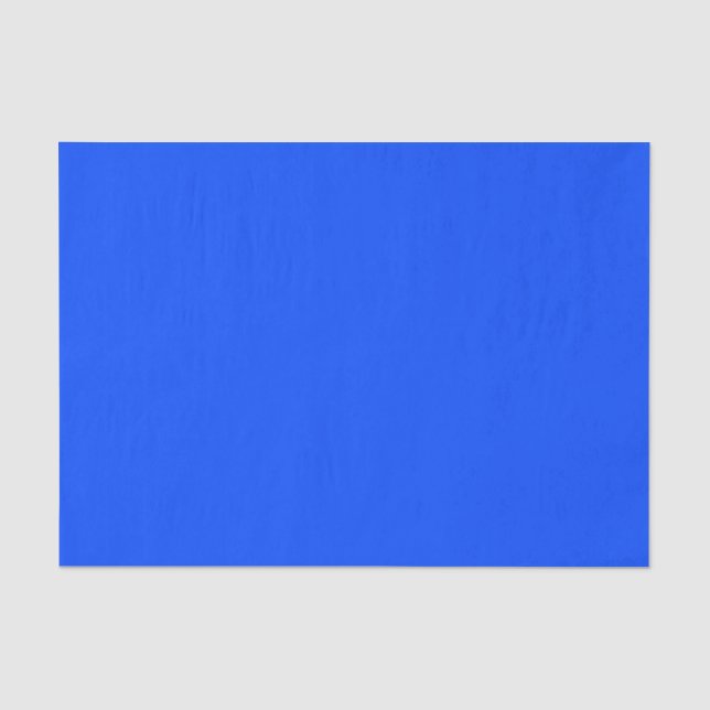 Papier Mousseline Bleu (RYB) (couleur solide) (Recto)