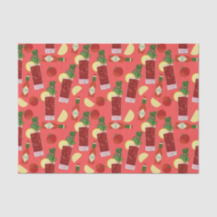 Papier Mousseline Bloody Mary