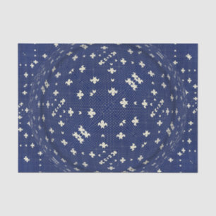 Papier Mousseline Blue Bandana Nordic Swedish