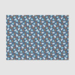 Papier Mousseline Blue Snowman et Blue Christmas Tree<br><div class="desc">Blue Snowman et Blue Christmas Tree Papier de tissus Articles d'artisanat et de fête > Fournitures d'enveloppement de cadeaux > Papier de tissus</div>