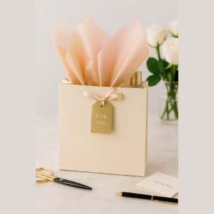 Papier Mousseline Blush to Gold Ombre Shimmer Luxe