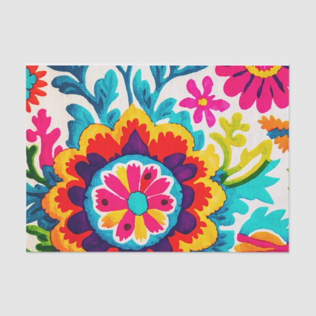 Papier Mousseline BOHEMIA 2 papier de découpage (Recto)