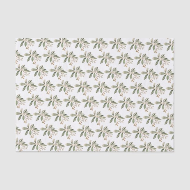 Papier Mousseline Boho Botanique (Recto)