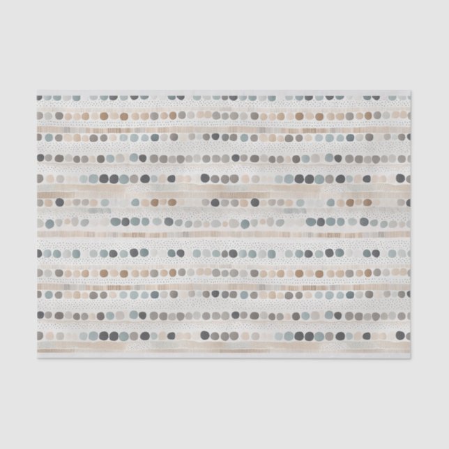 Papier Mousseline Boho Fleurs sauvages (Recto)
