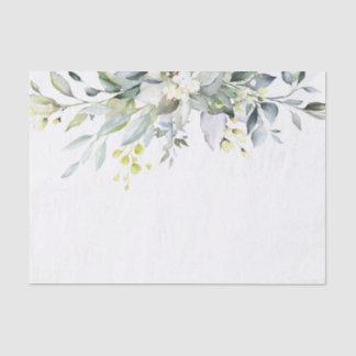 Papier Mousseline Boho floral