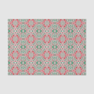 Papier Mousseline Boho Hippie Trippie Retro Tourbillonnant Motif de