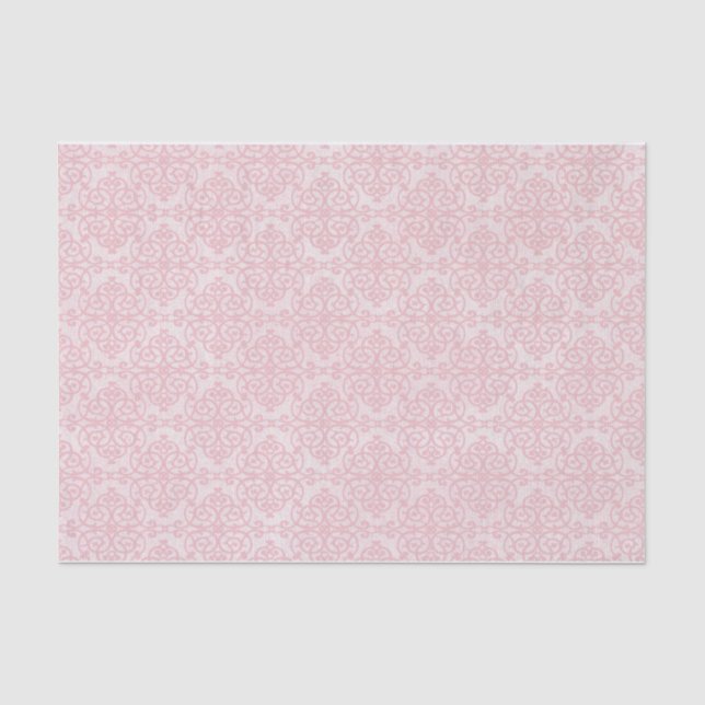 Papier Mousseline Boho Ornate Rose Whimsic Feminine Fancy (Recto)