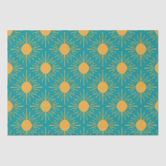 Papier Mousseline Boho Ray of Sun Turquoise