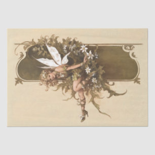 Papier Mousseline Boho Whimsical Woodland Fairy