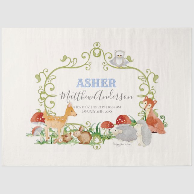 Papier Mousseline Bois Animaux Renard Renard Chedgehog Statistiques  (Recto)