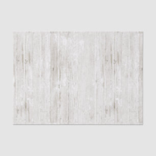 Papier Mousseline Bois blanc rustique