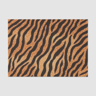 Papier Mousseline Boisson Motif poster de animal Tiger Stripes