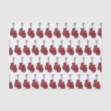 Boîte de découpage Anniversaire Gants rouges