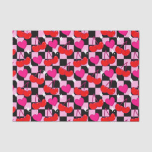 Papier Mousseline Bombe cerise