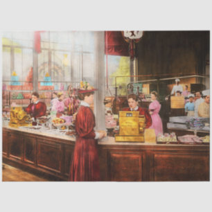 Papier Mousseline Bonbons - Magasin - L'avenir du chocolat 1895