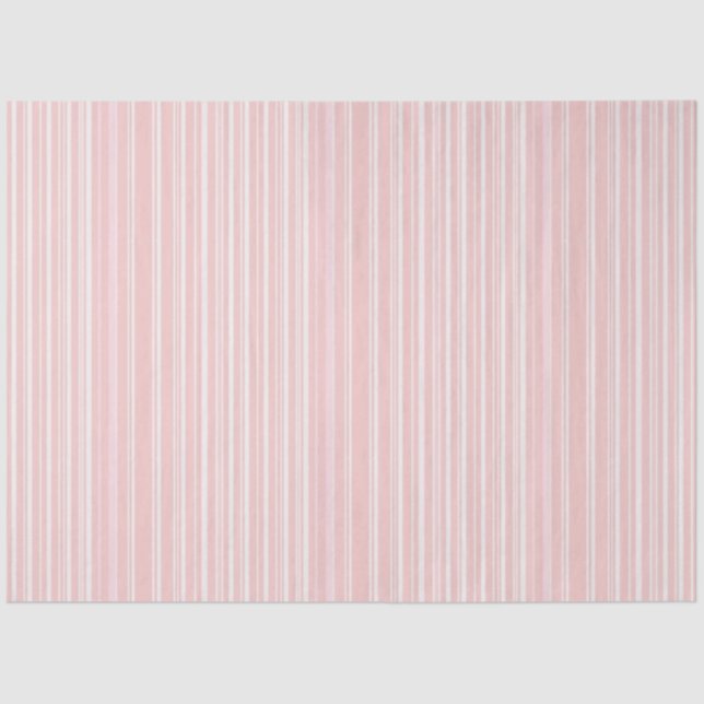 Papier Mousseline Bonbons Pâles Et Roses Frappé (Recto)