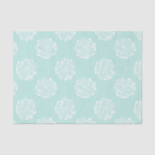 Papier Mousseline Bonheur plante Pastel Succulent Motif