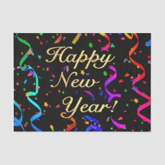 Papier Mousseline "Bonne année ! "