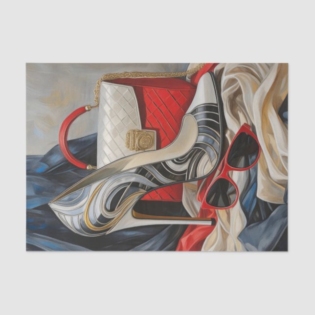 Papier Mousseline Boss Lady habillée à impressionner, Femme moderne (Recto)