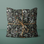 Papier Mousseline Botanique noire élégante décoration familiale mode<br><div class="desc">Sage vert,  noir,  marron vert et gris élégant feuillage moderne eucalyptus aquarelle botanique naturelle Noël couverture cadeau de Noël. Design simple,  propre et élégant.</div>