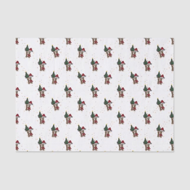 Papier Mousseline Botte de vacances de l'Alaska (Recto)