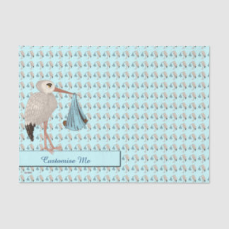 Papier Mousseline Bouche classique (bleu) 2