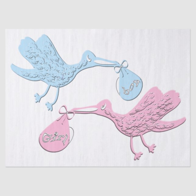 Papier Mousseline Bouches roses bleues (Recto)