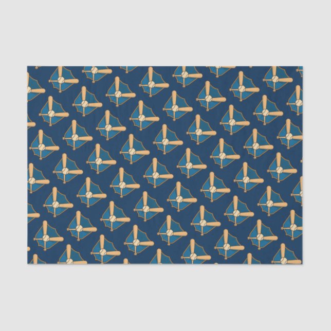 Papier Mousseline Bouclier de baseball (Recto)