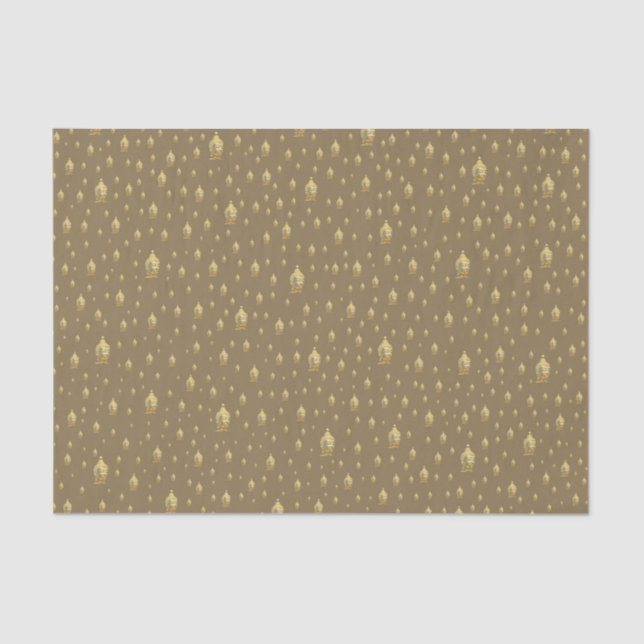 Papier Mousseline bouddha doré (Recto)