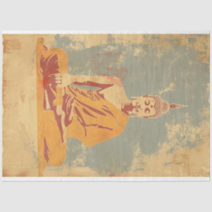 Papier Mousseline Bouddha Purnima Vintage Ephemera 1
