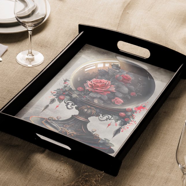 Papier Mousseline Boudoir | Bal de cristal antique et Roses victorie (Créateur téléchargé)