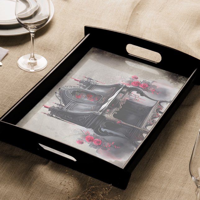 Papier Mousseline Boudoir victorien | Bureau d'écriture en bois anti (Créateur téléchargé)