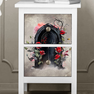 Papier Mousseline Boudoir victorien Porte d'entrée d'archivage Ros