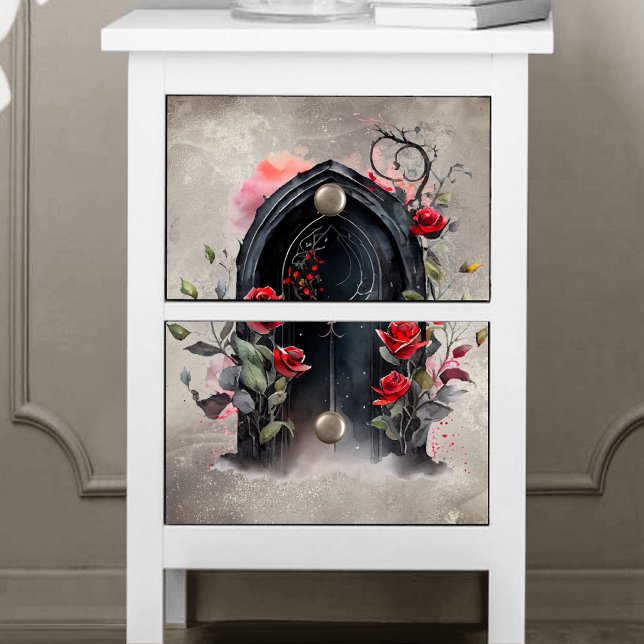 Papier Mousseline Boudoir victorien | Porte d'entrée d'archivage Ros (Créateur téléchargé)