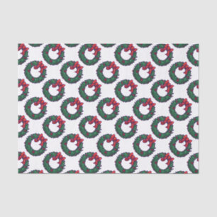 Papier Mousseline Boughs de Holly