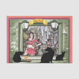 Papier Mousseline Bougie sans flammes