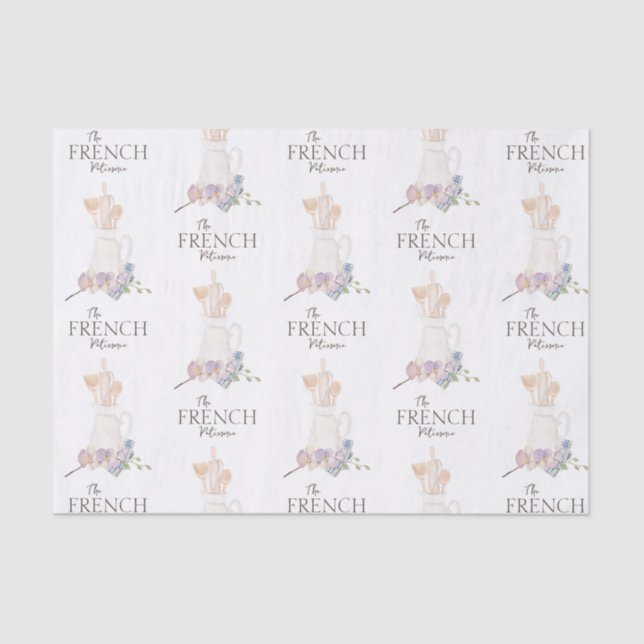 Papier Mousseline Boulangerie Patisserie Café Affaires (Recto)