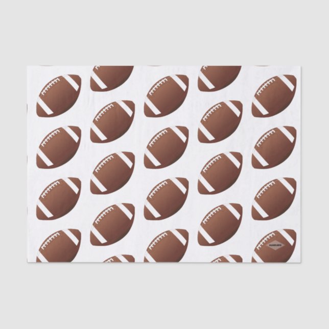 Papier Mousseline Boules de Football Envelopper papier de tissus HAM (Recto)
