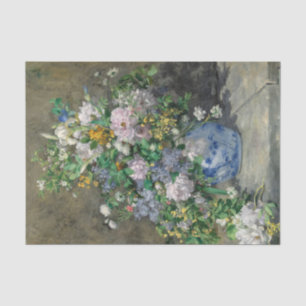Papier Mousseline Bouquet de printemps, 1866 par Pierre-Auguste Reno