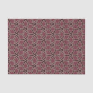 Papier Mousseline Bourgogne dentelle prairie fleurie luisante folle