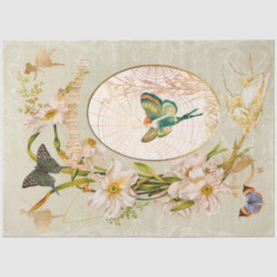 Papier Mousseline Bouteille de papillon Fairy Enchanted Garden