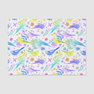 Papier Mousseline Bouteilles en Aquarelle Whimsical