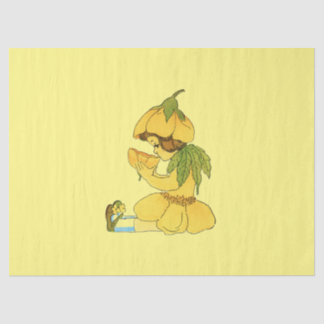 Papier Mousseline Bouton Flower