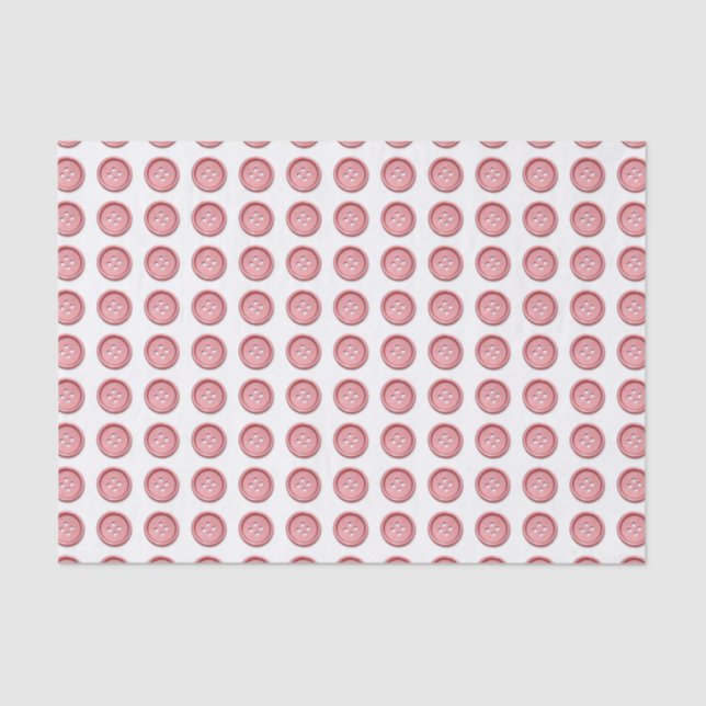 Papier Mousseline Bouton rose mou Motif papier (Recto)