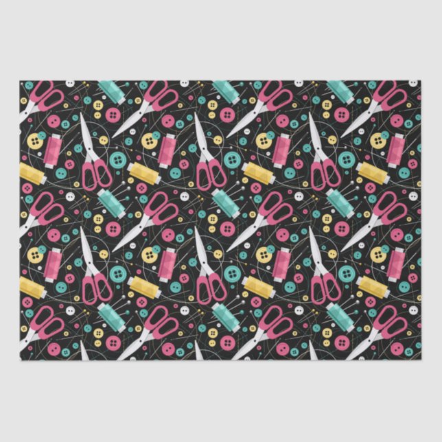 Papier Mousseline Boutons Et Boutons (Recto)