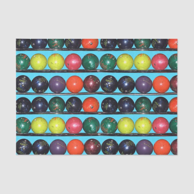 Papier Mousseline Bowling Blitz (Recto)