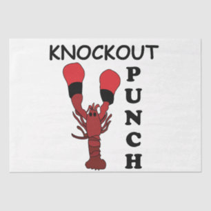 Papier Mousseline Boxe de homard