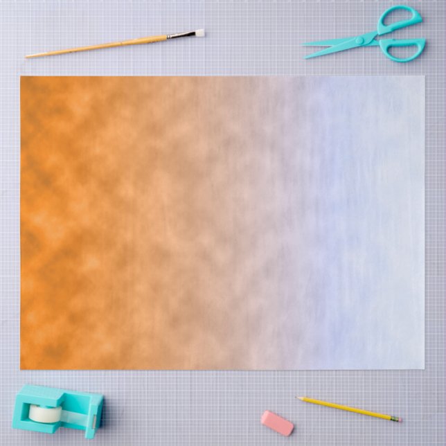 Papier Mousseline Braises dans le ciel (Artisanat)